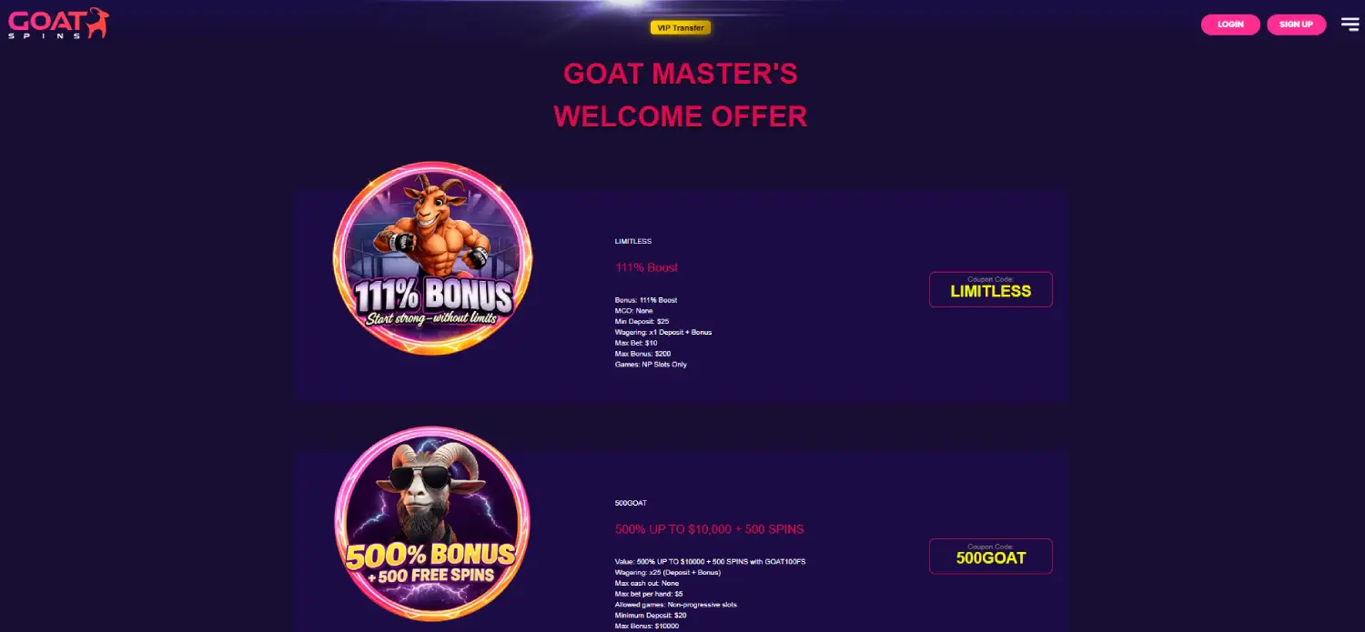 goatspins promo-page